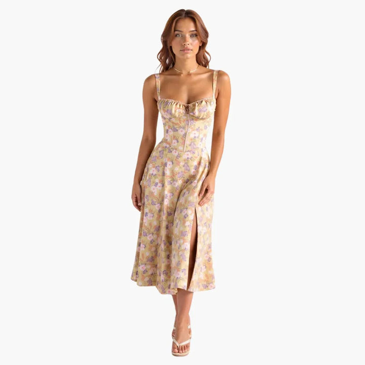 Schnürung Bustier Kleid für Damen