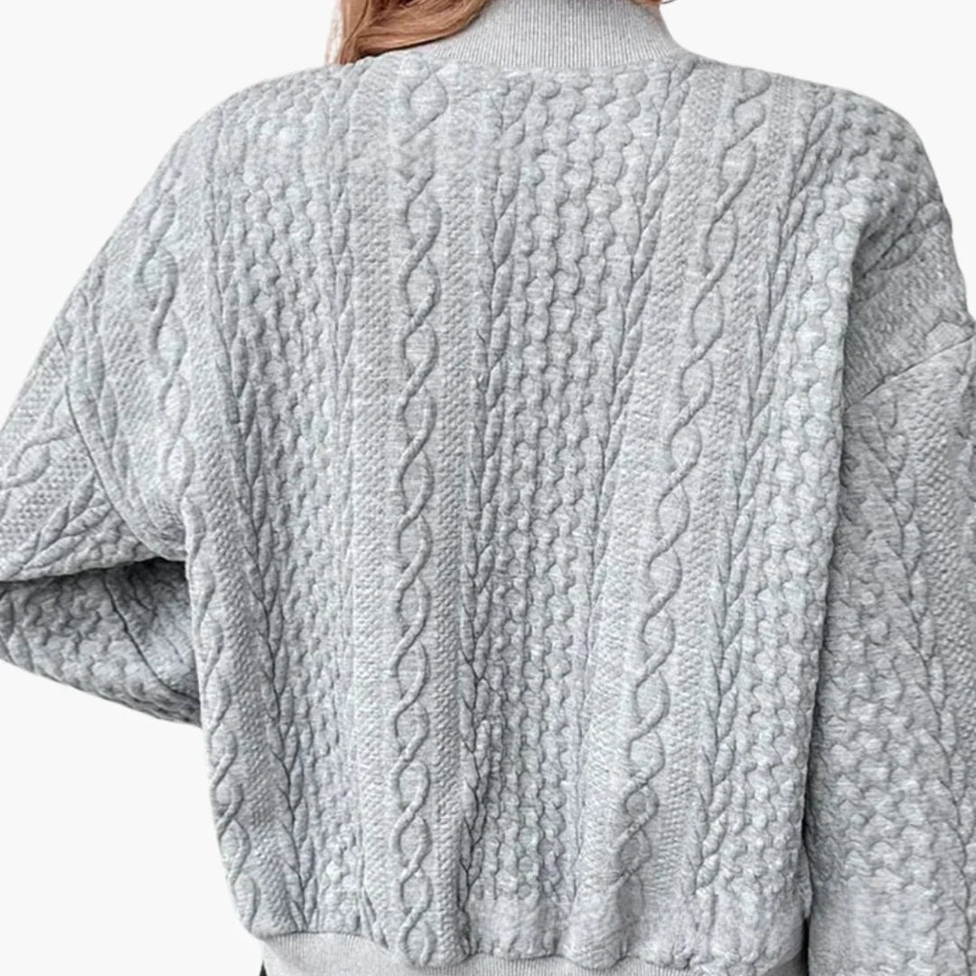 Langer Strickcardigan für Damen