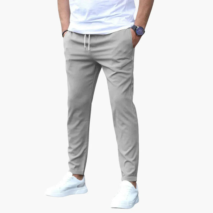 Elastische Stoffhose für Herren