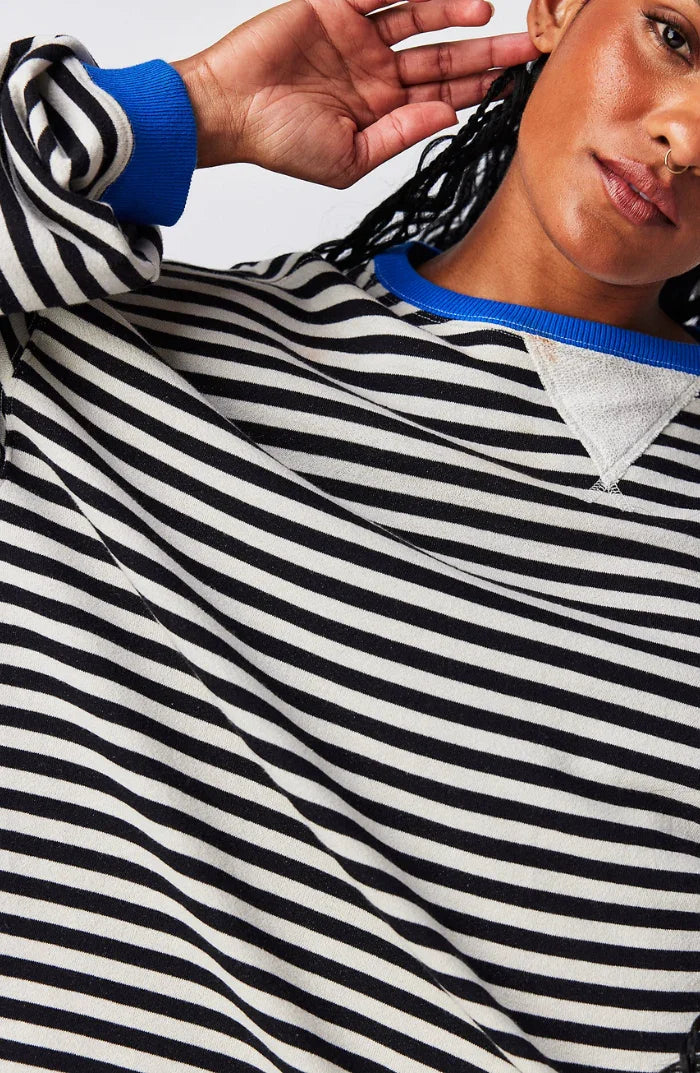 Gestreifter Pullover für Damen