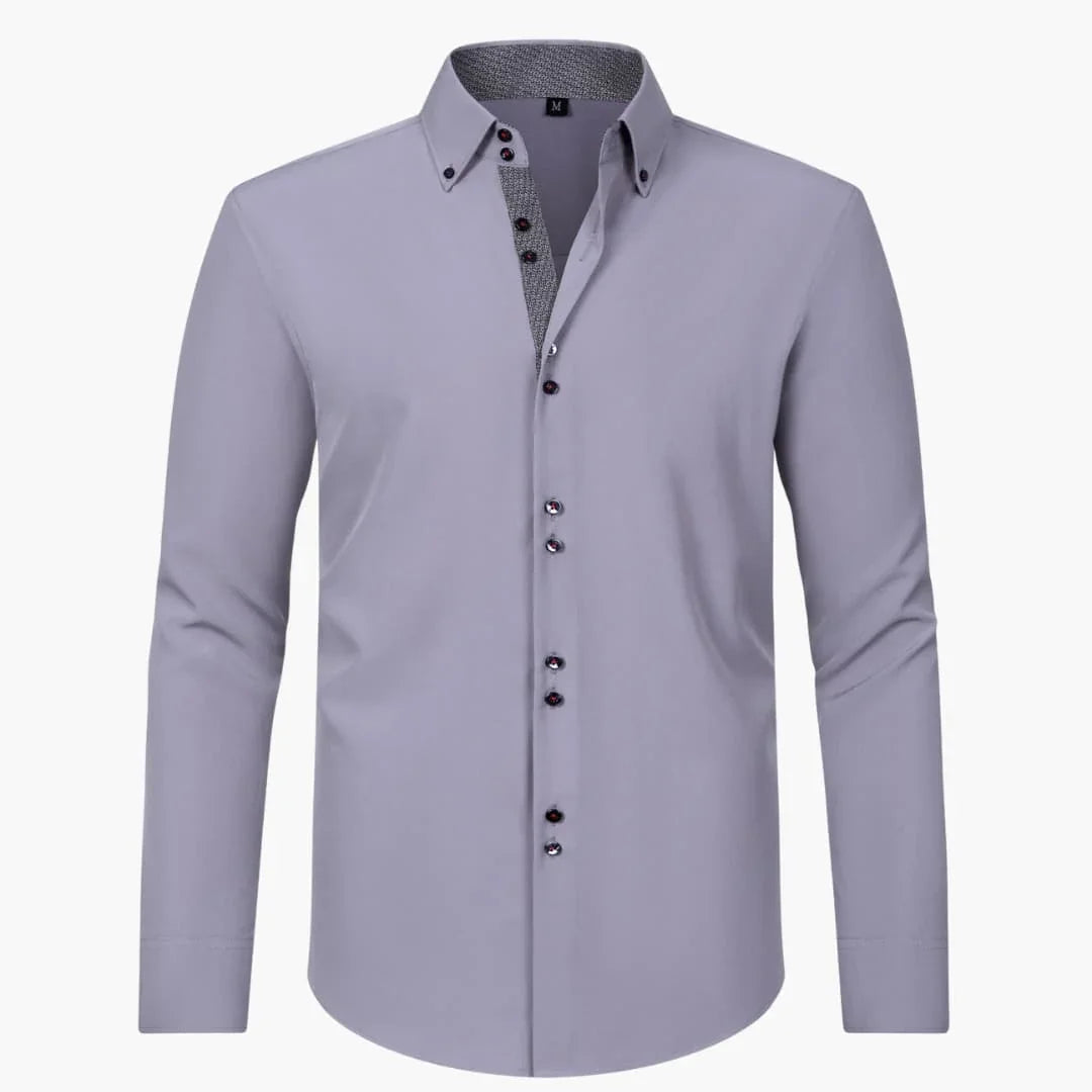 Langarm Button-Down Hemd für Herren