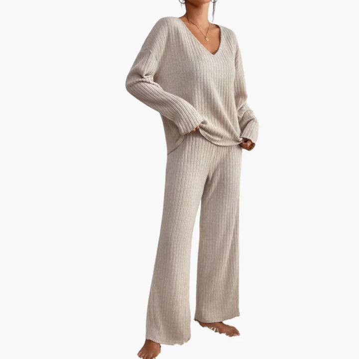 Zweiteiliges Strickset für Damen