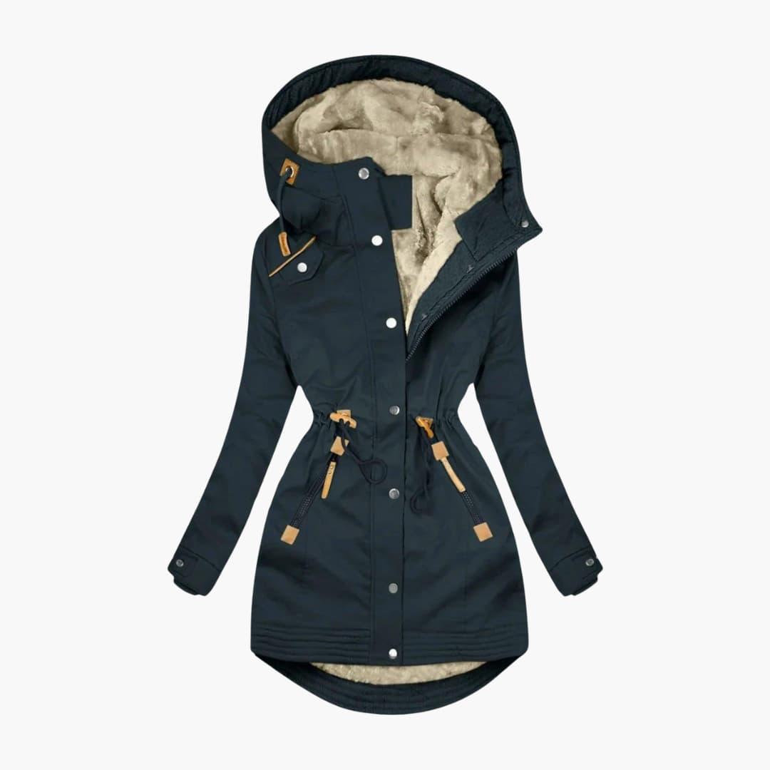 Gemütlicher Damen-Parka – Wasserdicht & Warm für Winter