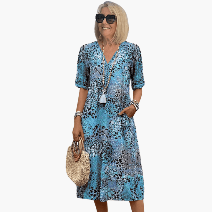 Sommerkleid mit Print für Damen – luftig & figurfreundlich