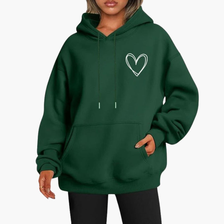 Bequemer Damen Hoodie – Lässiger Kapuzenpullover für Alltag