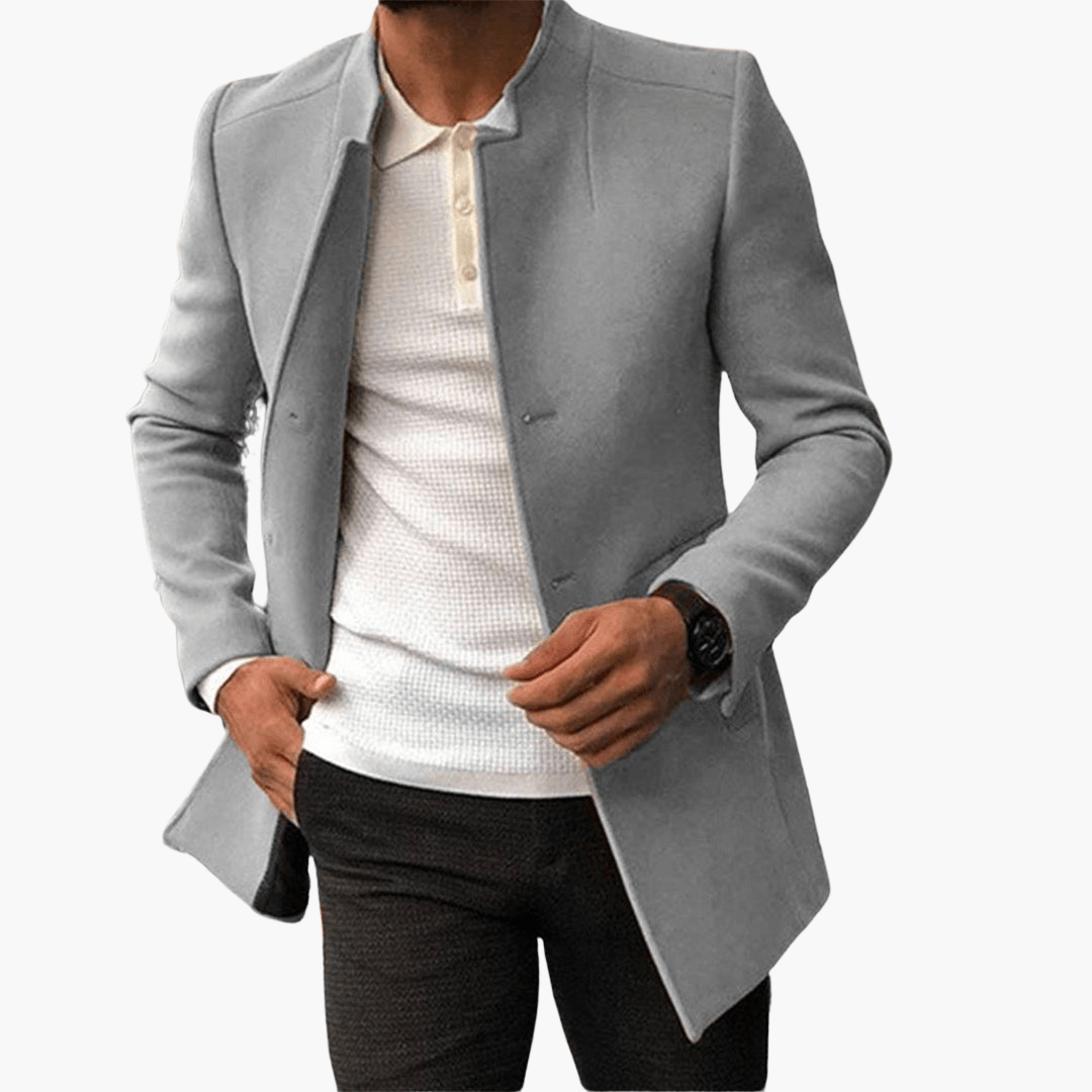 Wollmantel für Herren – Slim Fit, modern & elegant