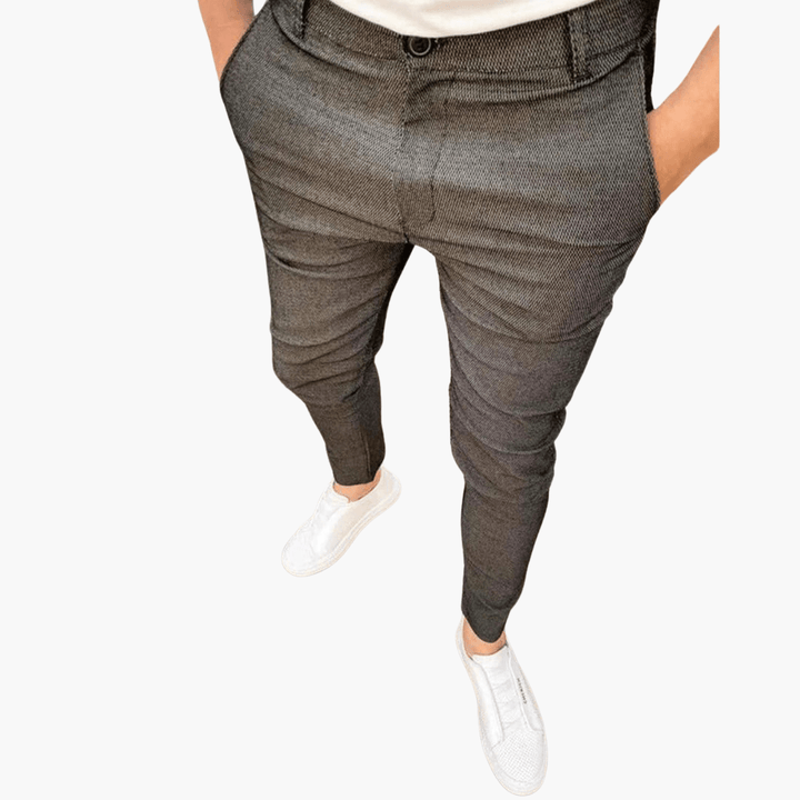 Herren Jogginghose Slim Fit - Schwarze Freizeit Pants