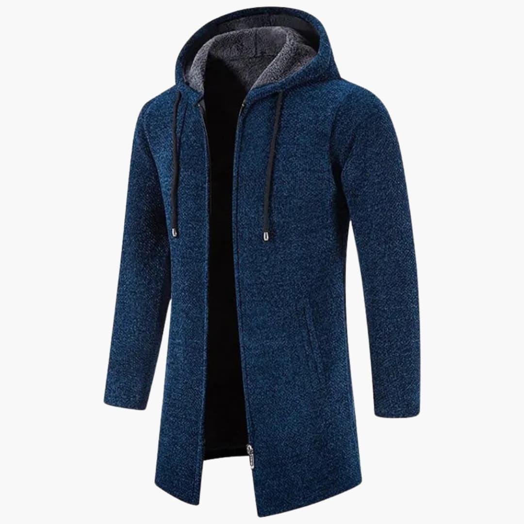 Gepolsterte Kapuzenjacke für Herren
