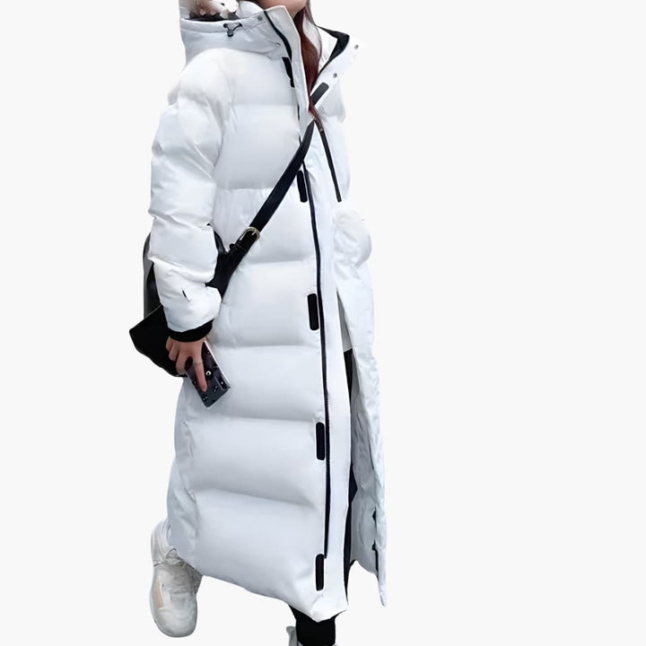 Daunenjacke mit Kapuze für Damen