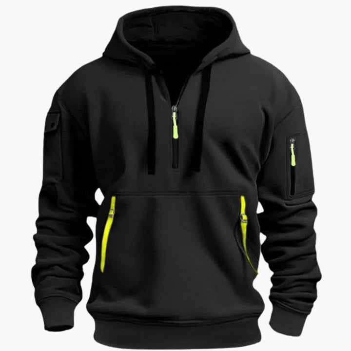 Strukturiertes Hoodie für Herren