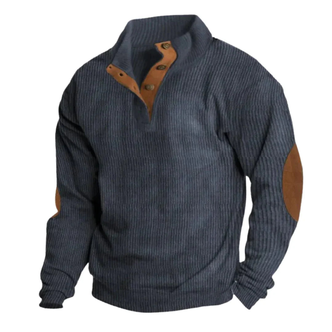 Knopf-Pullover für Herren