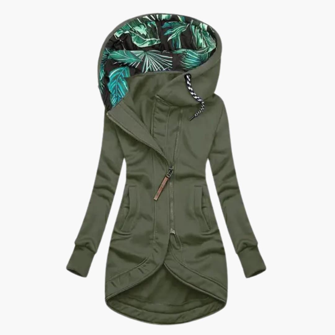 Elegante Damen-Winterjacke mit Wetterschutz – Warm & Stilvoll