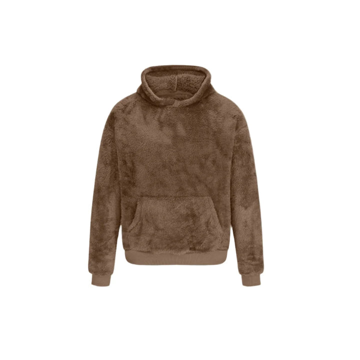 Teddyfleece Kapuzenpullover für Herren