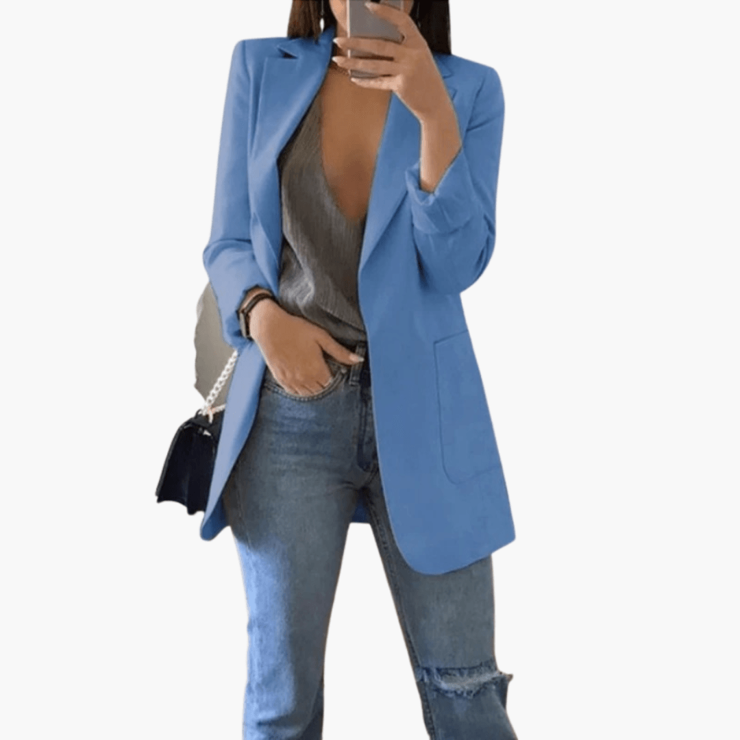 Blazer mit modernem Schnitt für Damen – elegant & tailliert