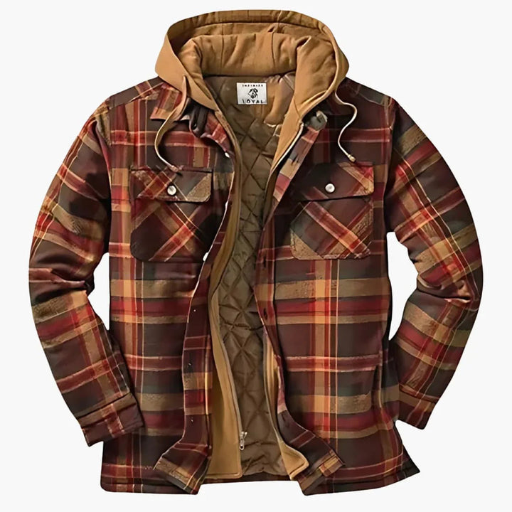 Gestepptes Hemdjacke für Herren