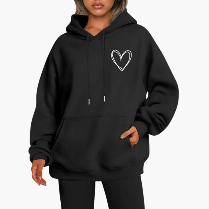 Bequemer Damen Hoodie – Lässiger Kapuzenpullover für Alltag