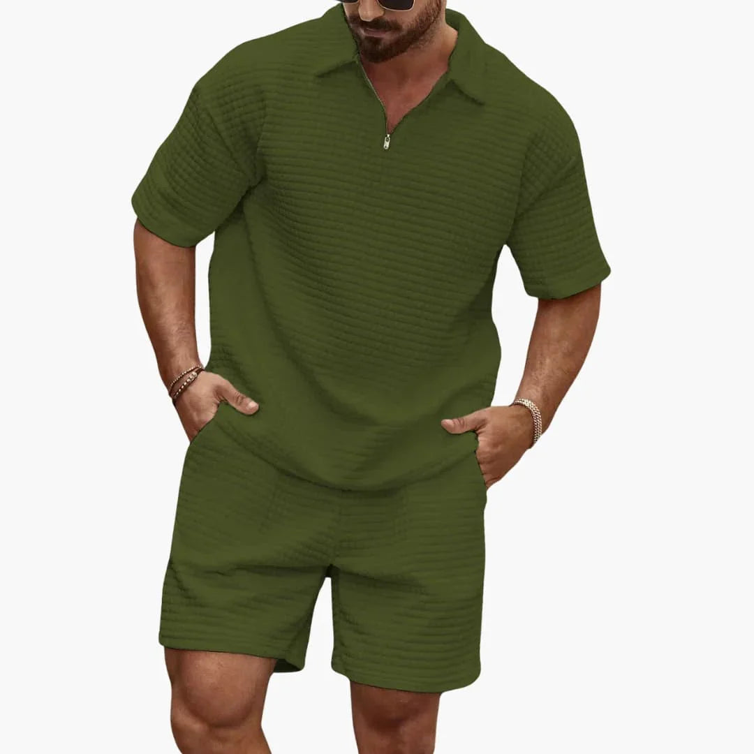 Minimalistisches Zweiteiler Set für Herren