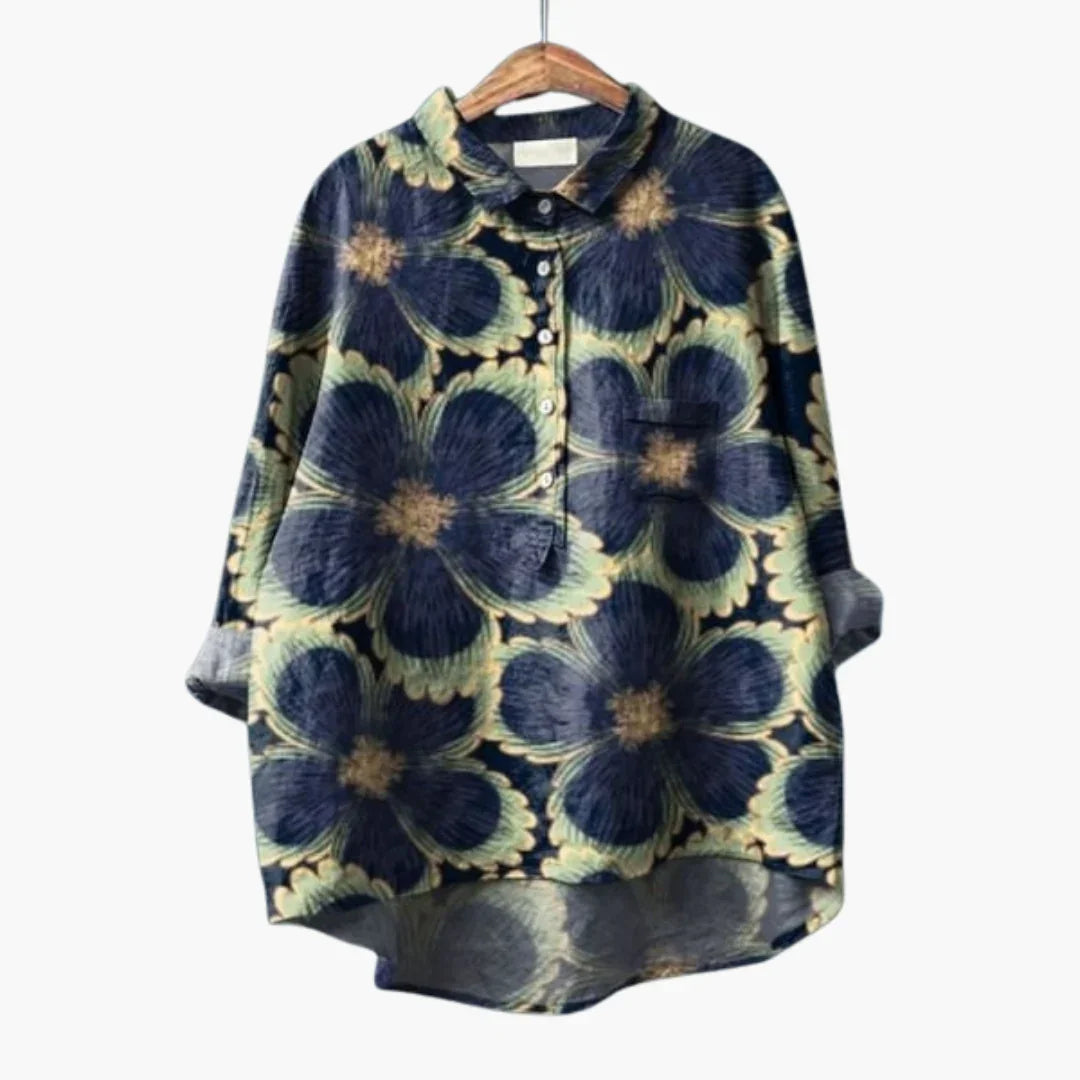 Bluse mit Blumenprint für Damen
