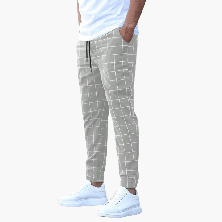 Karohose für Herren – Verstellbare Passform & Stilvolle Eleganz