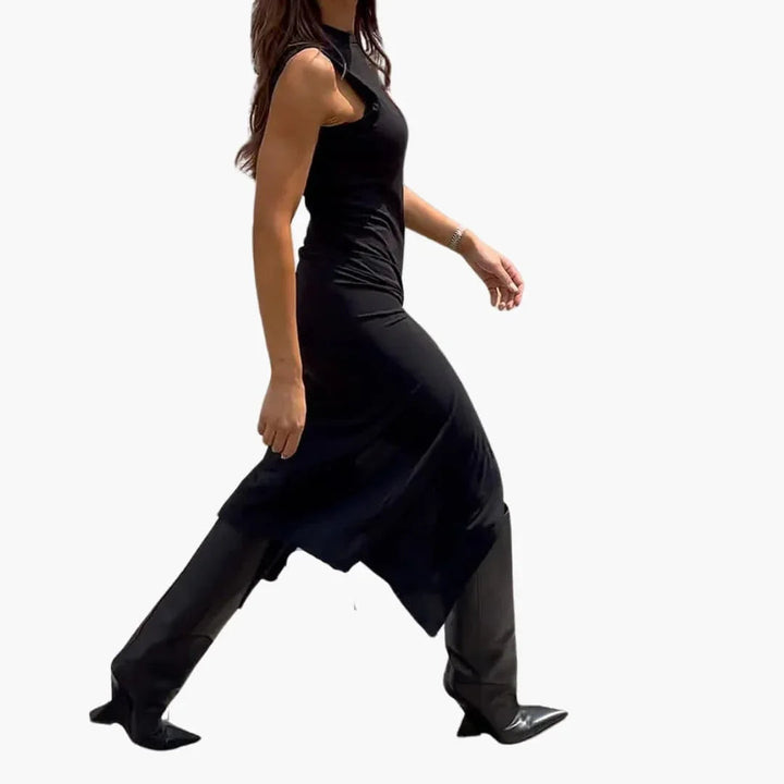 Ärmelloses Maxi Kleid für Damen