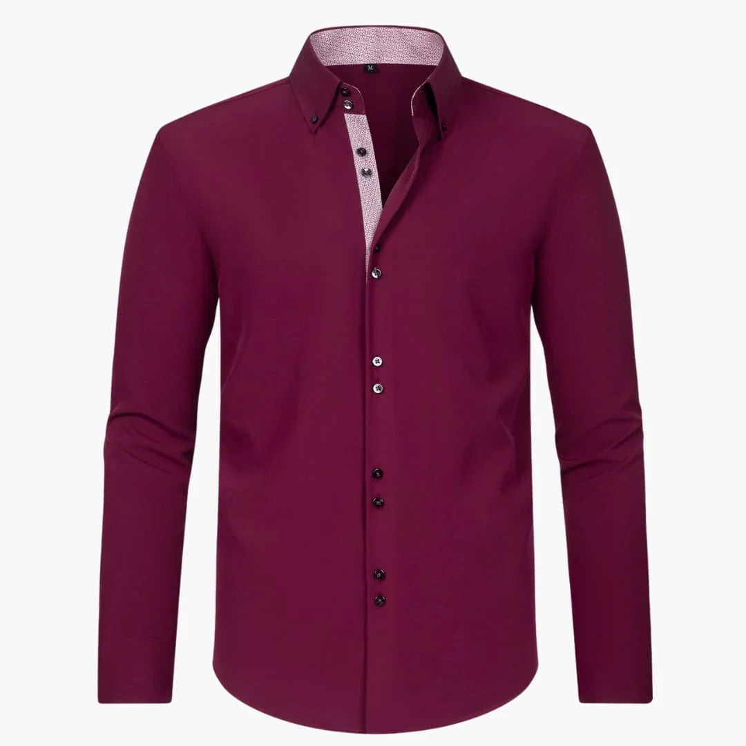 Langarm Button-Down Hemd für Herren