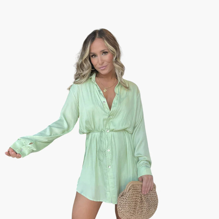 Fließender Romper Dress für Damen