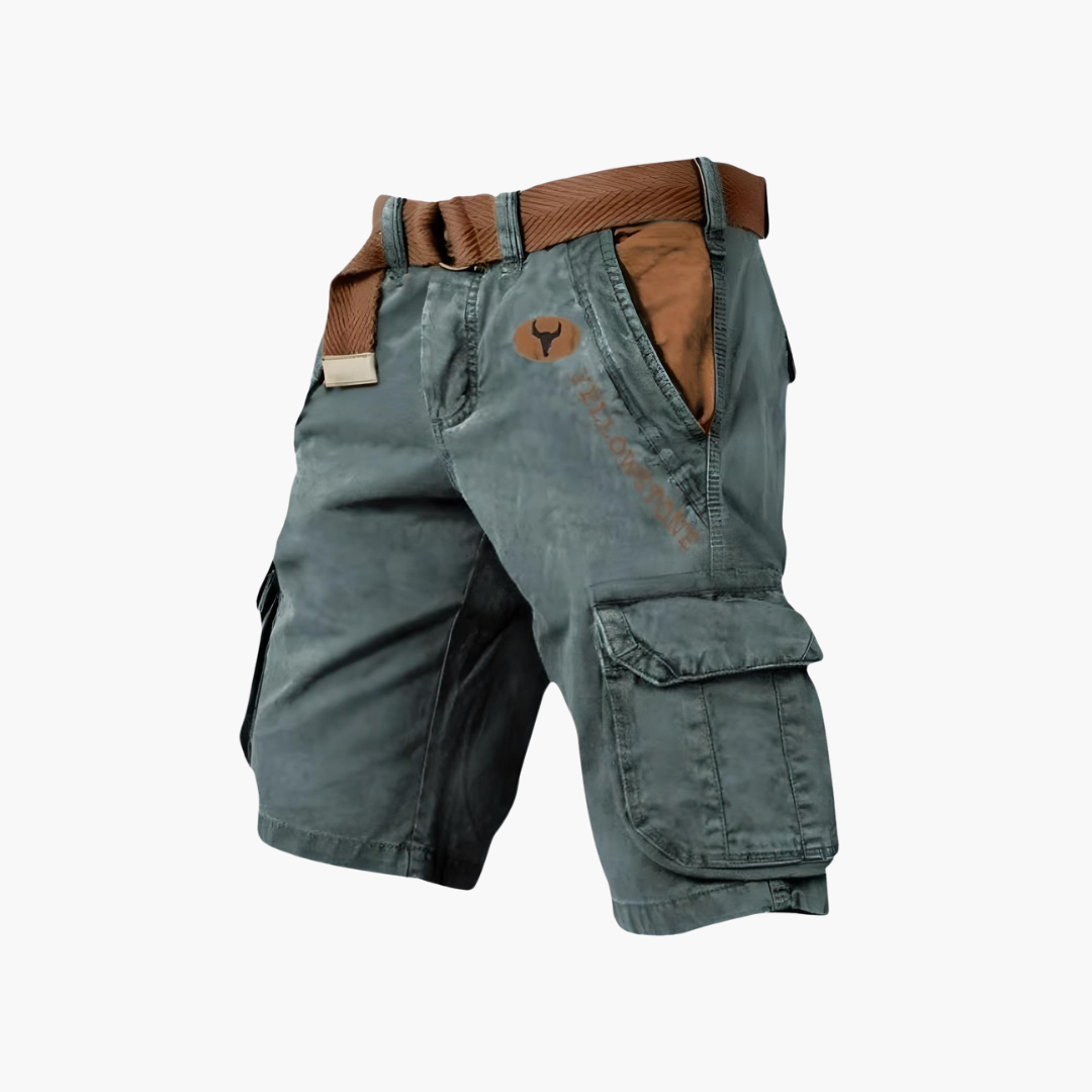 Langarm Cargohemd mit Taschen für Herren