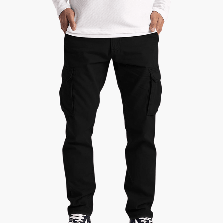 Casual style cargo pants for men - with many pockets