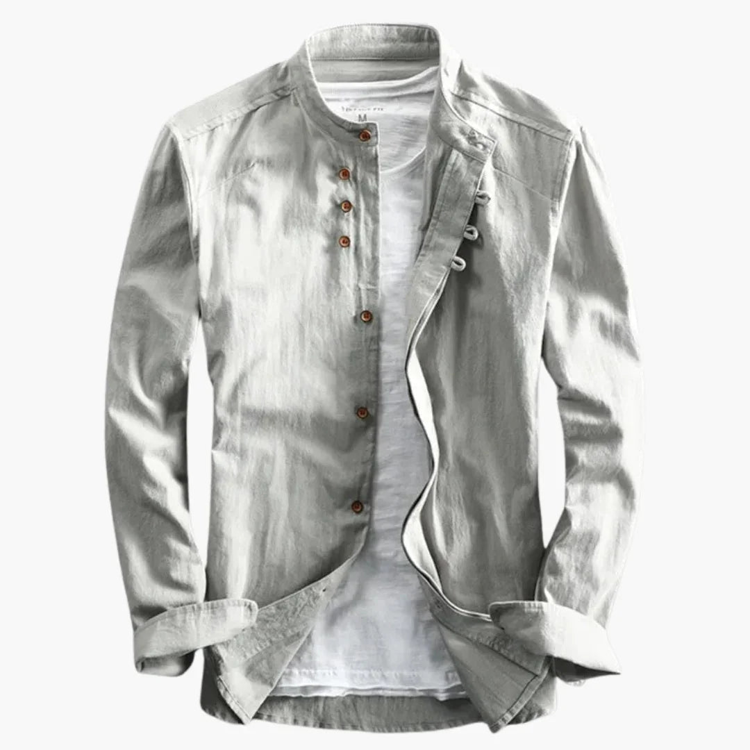 Minimalistische Hemdjacke für Herren