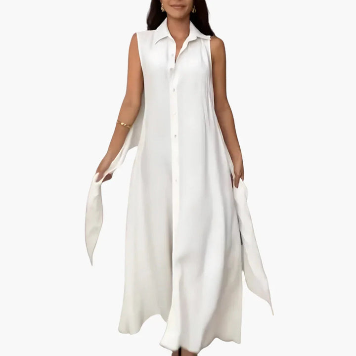 Spitzen Faltenkleid für Damen