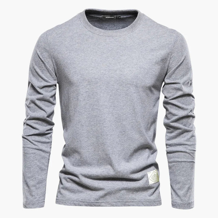 Elegantes Langarm-T-Shirt für Herren