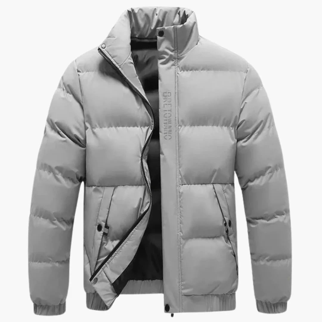 Steppoptik Pufferjacke für Herren