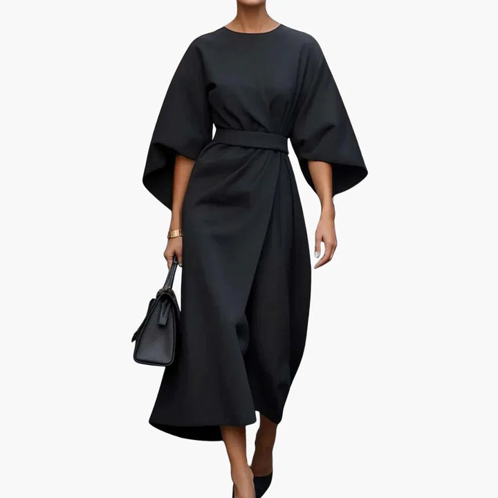 Gürtel Midikleid für Damen