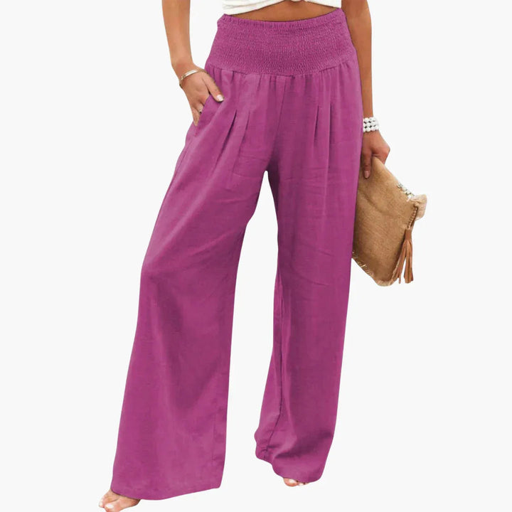 Weit geschnittene Hose für Damen