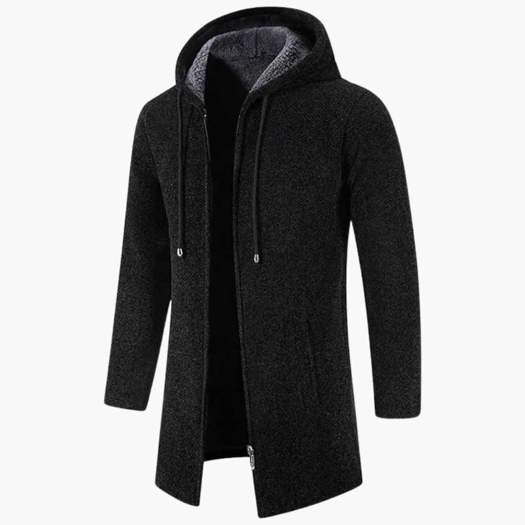 Gepolsterte Kapuzenjacke für Herren