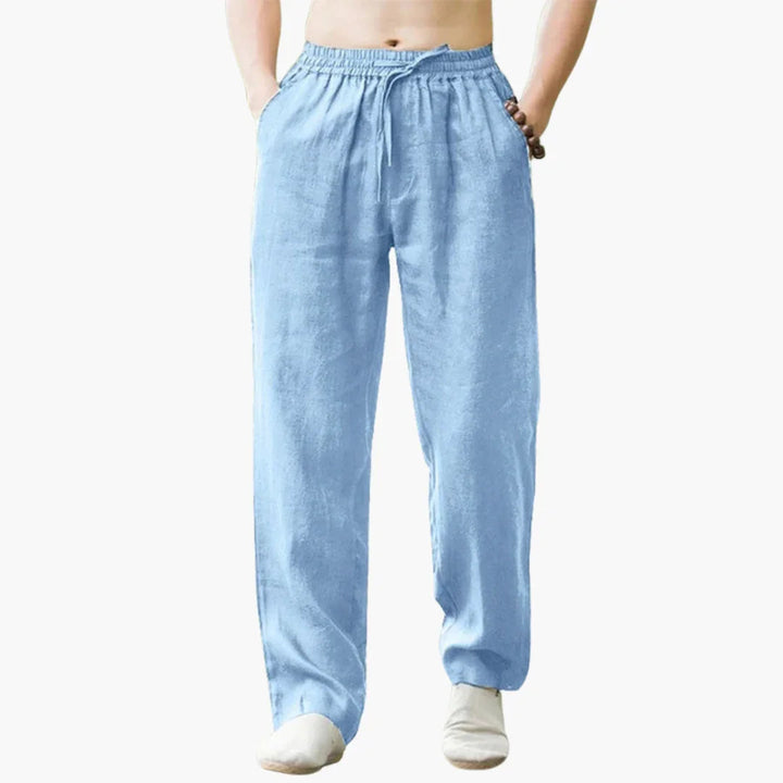 Weit geschnittene Sommerhose für Herren