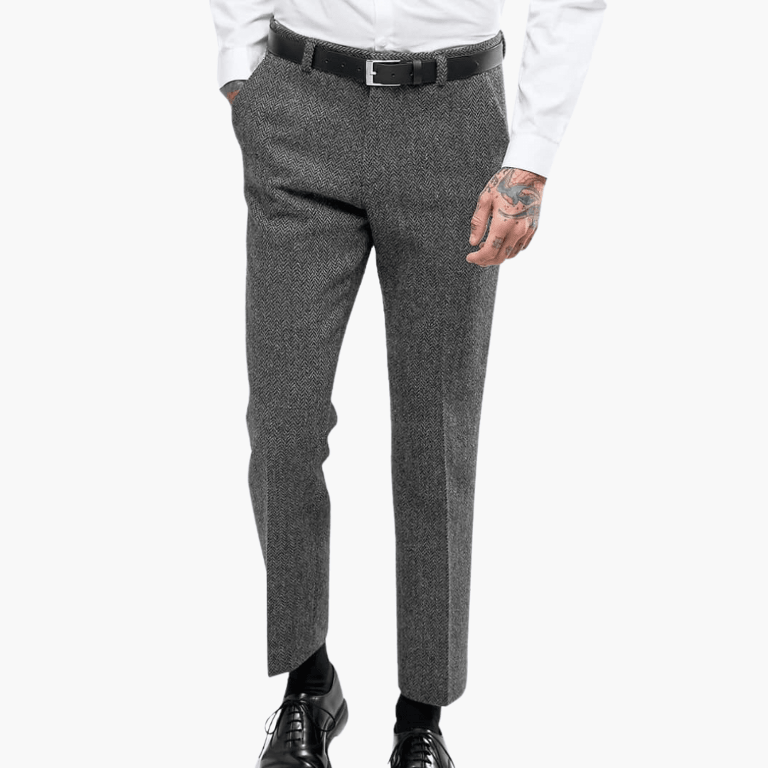 Slim Fit Vintage-Hosen für Männer – Klassische Eleganz für jeden Anlass