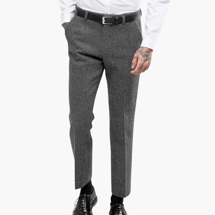 Slim Fit Vintage-Hosen für Männer – Klassische Eleganz für jeden Anlass
