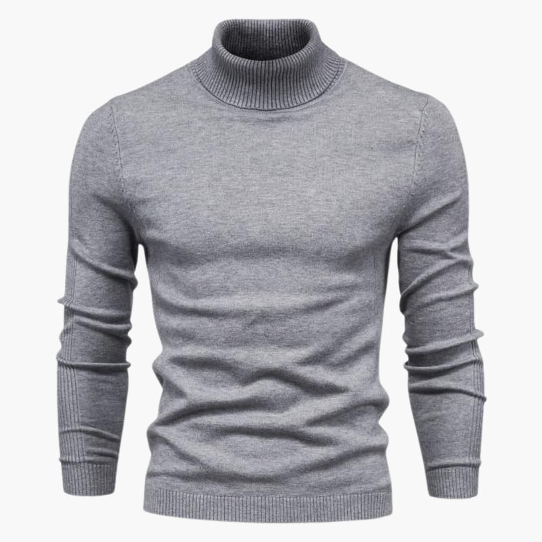 Exklusiver Rollkragenpullover für Herren