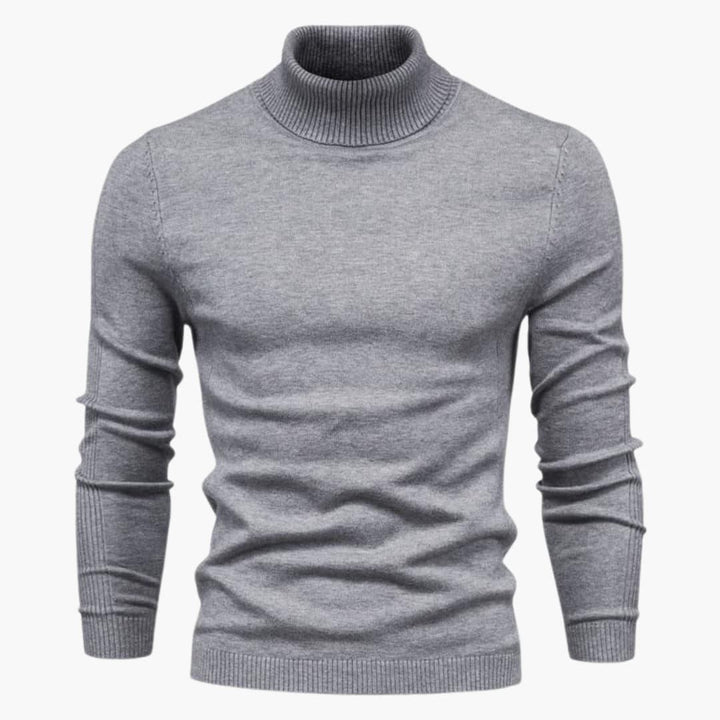 Exklusiver Rollkragenpullover für Herren