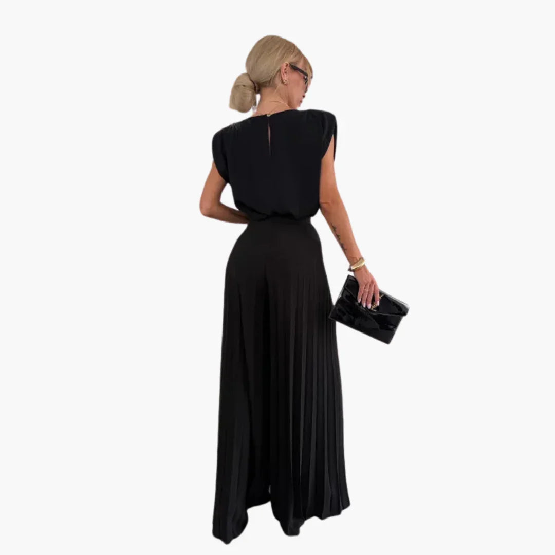 Ärmelloses Zweiteiler-Set für Damen