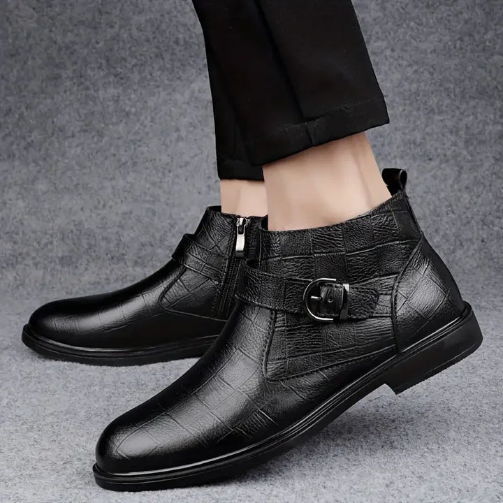 Stiefeletten mit Schnalle für Herren