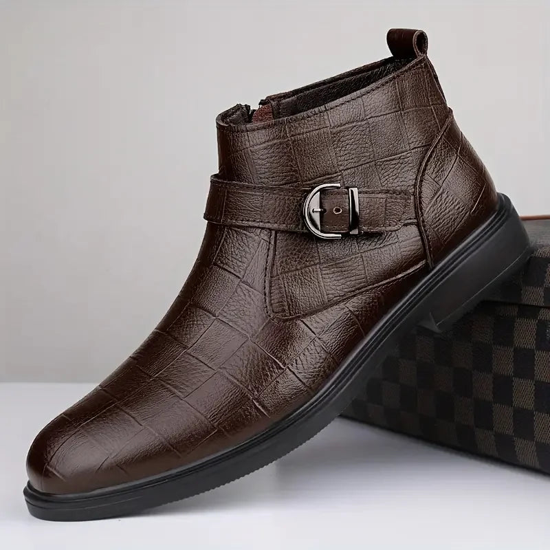 Stiefeletten mit Schnalle für Herren