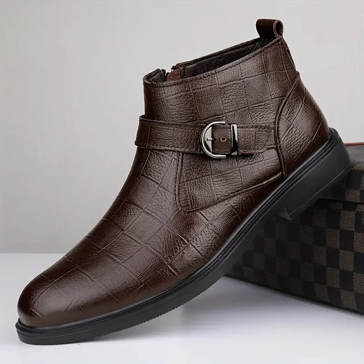 Stiefeletten mit Schnalle für Herren