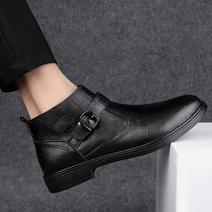 Stiefeletten mit Schnalle für Herren
