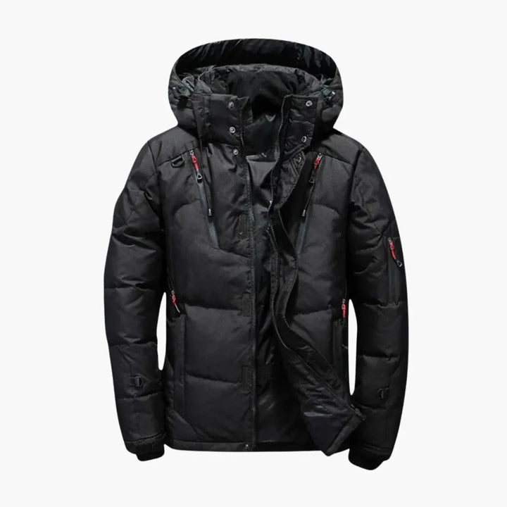 Gefütterte Daunenjacke für Herren