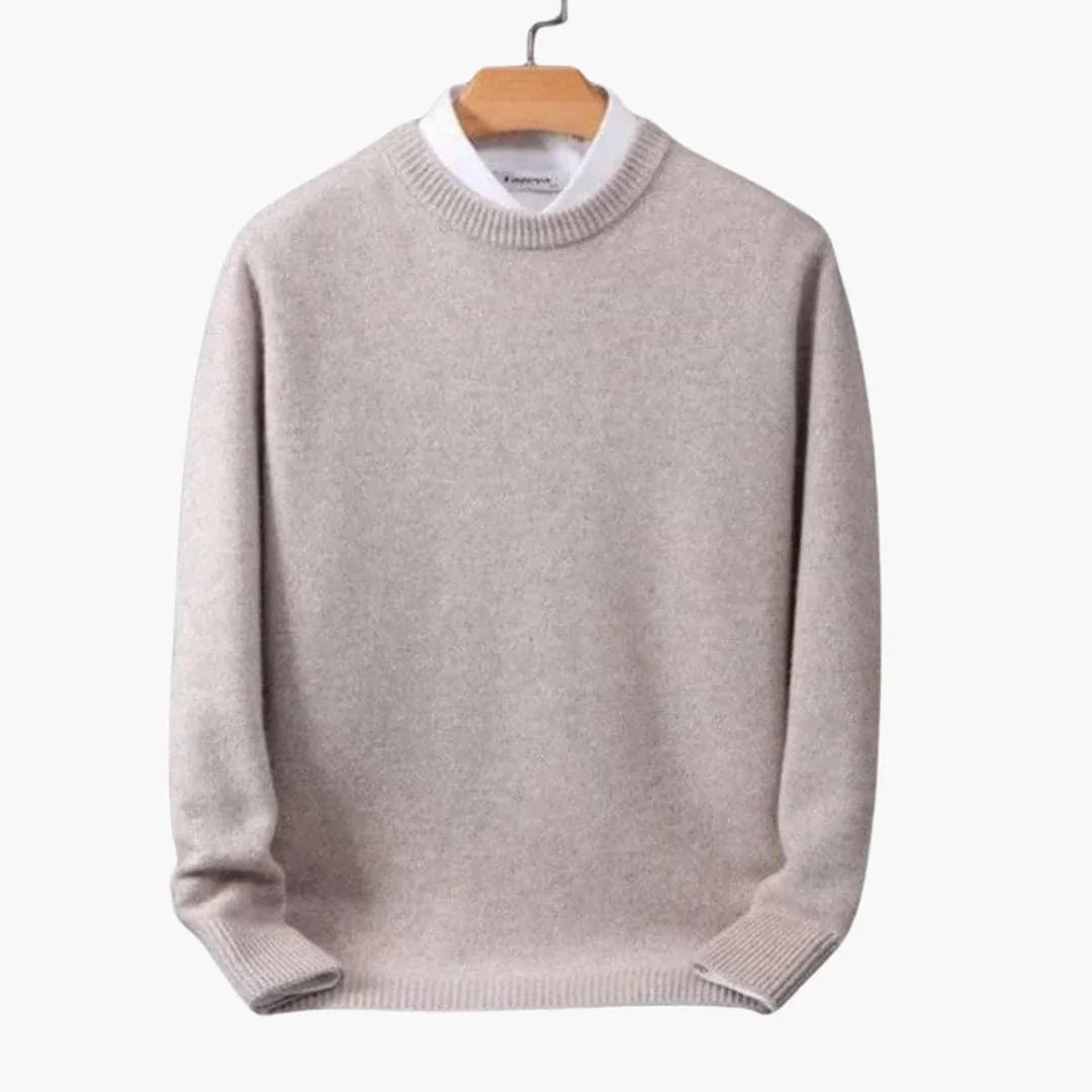 Geometrisch Gemusterter Pullover für Herren