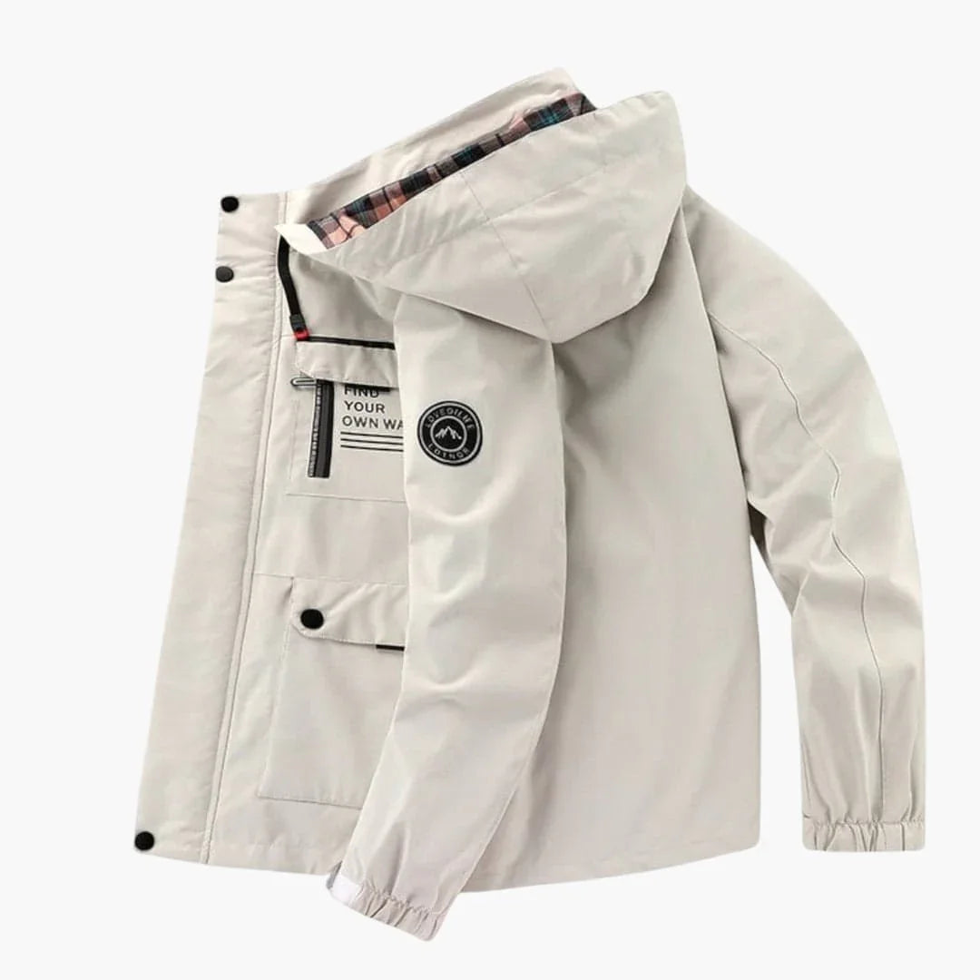Gefütterte Outdoorjacke für Herren
