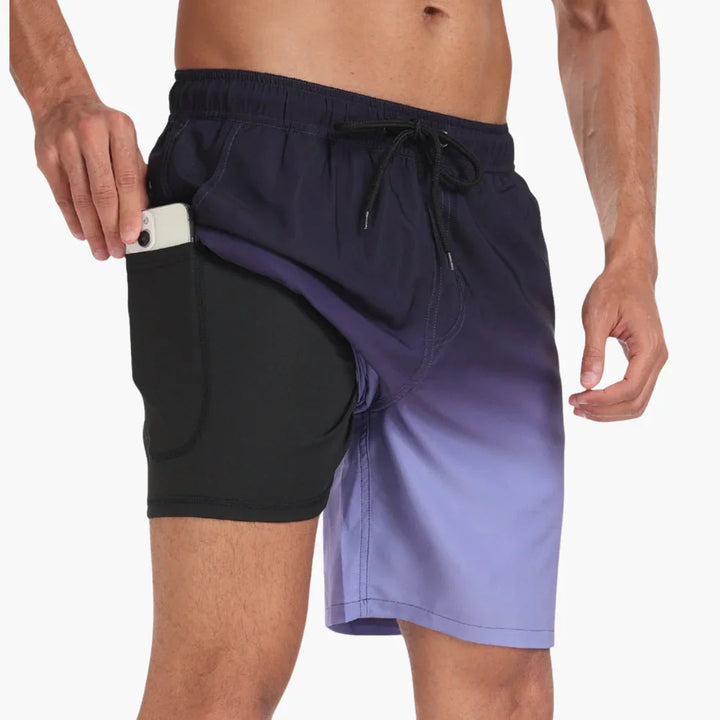 Schnelltrocknende Stretchshorts für Herren