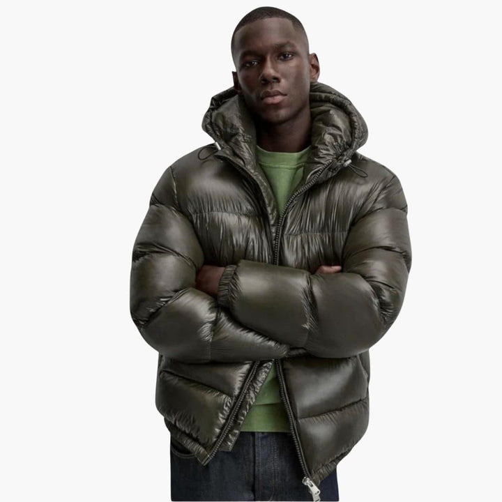 Wasserdichte Herren Daunenjacke – Leicht & Warm für den Winter